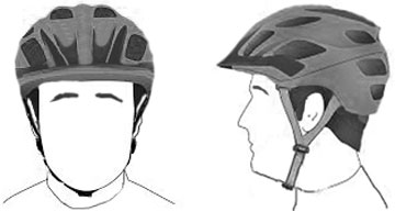 regulacion correcta del casco de ciclismo regulacion correcta del casco de ciclismo