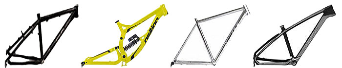 TIPOS DE CUADROS DE BICICLETA cuadros de carbono bicicletas mtb