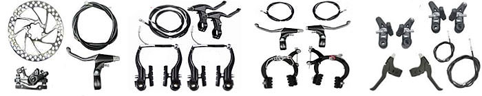 DIFERENTES TIPOS DE FRENOS diferencias en frenos tipos de bicicletas