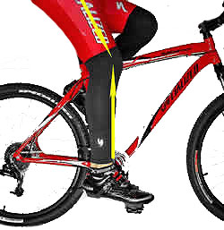 posicion correcta asiento de bicicleta