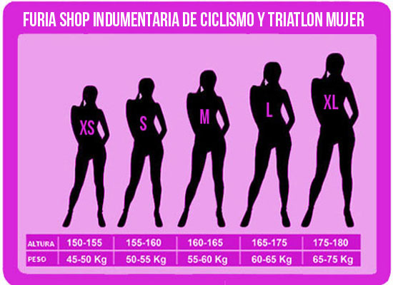 talle de ropa para ciclismo de mujer talle de ropa para ciclismo de mujer