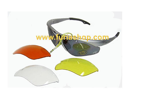 Anteojos con 4 lentes intercambiables