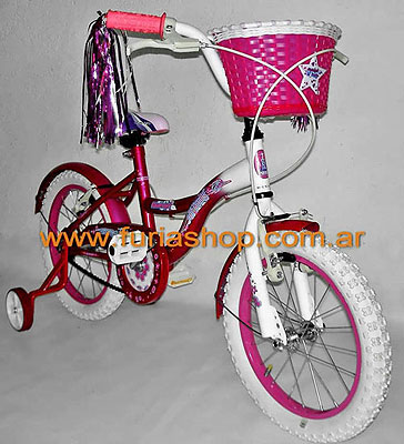 Bicicleta para nena rodado 16 Raleigh