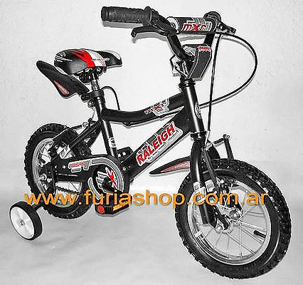 Bicicleta para chicos Raleigh Rodado 12