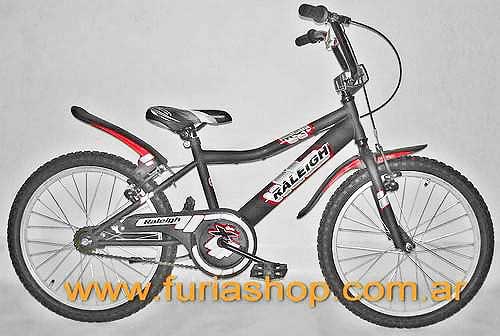 Bicicleta para chicos Raleigh rodado 20