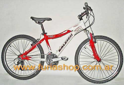 Bicicleta rodado 24 Raleigh Scout