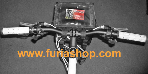 Bolso frontal para bicicleta Halawa