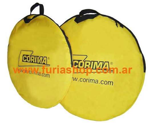 Juego de bolsos porta ruedas Corima