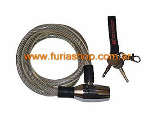 Candado seguridad 12mm x 1.5m