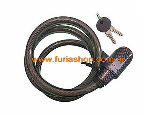 Candado para bicicleta 6mm X 1m
