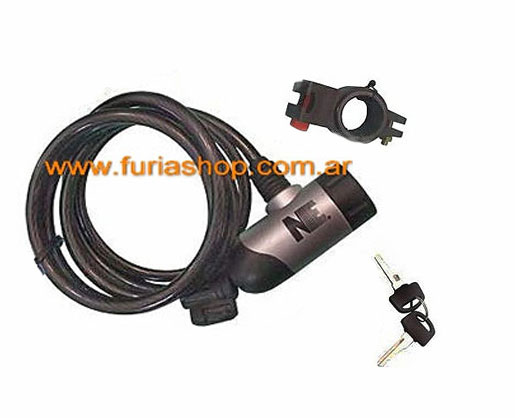 Candado antirobo 15mm X 1.20m