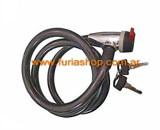 Antirrobo bicicleta 16mm x 1.20m