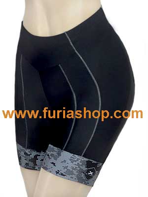 Calza corta con badana gel mujer