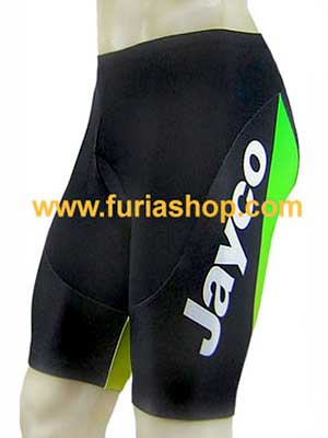 Calza corta con badana para ciclismo