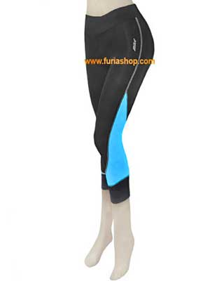 Calza para bicicleta 3/4 de Mujer