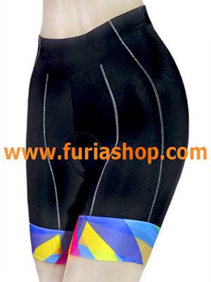 Calza ciclismo alcolchada mujer