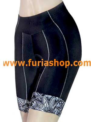 Calza con alcolchado bicicleta mujer