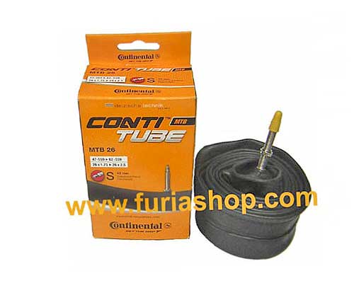 Camara valvula Presta Continental 26X1.75 a 2.50 Mountain Bike