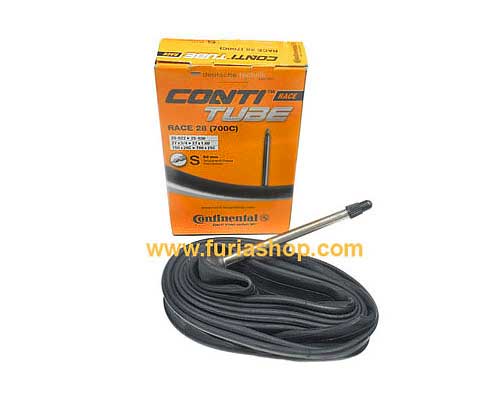Camara Continental Race Light Conti Tube 700X20 a 25C con 80mm