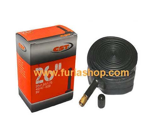 Camara valvula Schrader de 48mm CST 26X1.70 a 2.125 MTB