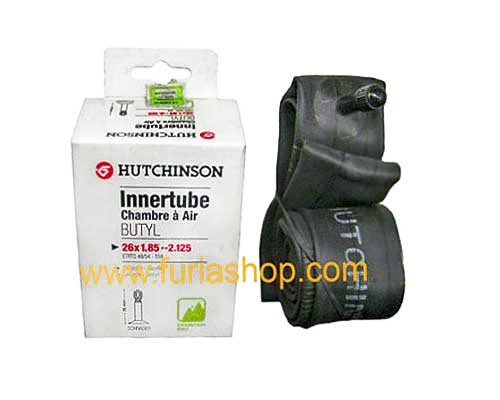 Camara Valvula Schrader Hutchinson 26X1.85 a 2.125 para Mountain Bike