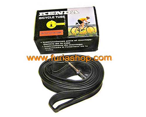 Camara valvula Presta Kenda 26x1.90 a 2.10 Mountain Bike