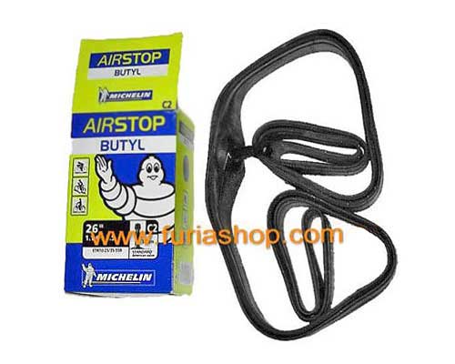 Camara valvula Schrader Michelin Air Stop 26X1.10 a 1.50 MTB