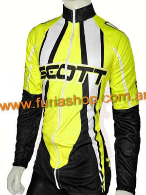 Campera de ciclismo frisada Scott