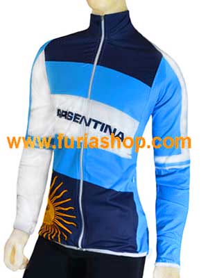 Campera Argentina ciclismo hombre 