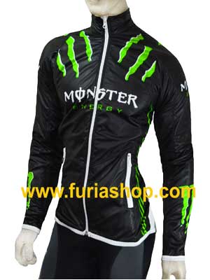 Campera de ciclismo termica impermeable