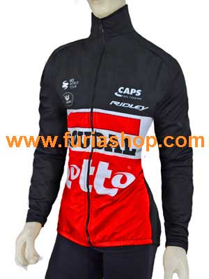 Campera termica ciclismo hombre