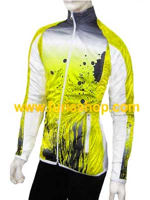 Campera de ciclismo termica impermeable