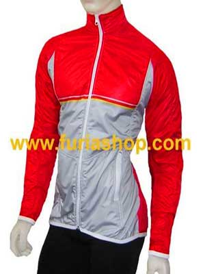 Campera de ciclismo termica impermeable