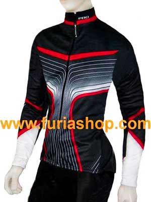 Campera de ciclismo abrigo