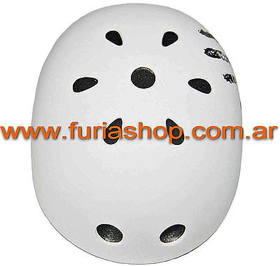 Casco BMX Skate y Bicicross White
