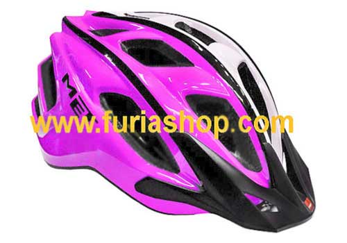 Casco de mujer ciclismo Met Funandgo