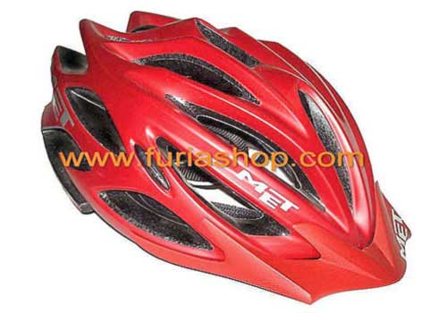 Casco para ciclismo Met Veleno D Red
