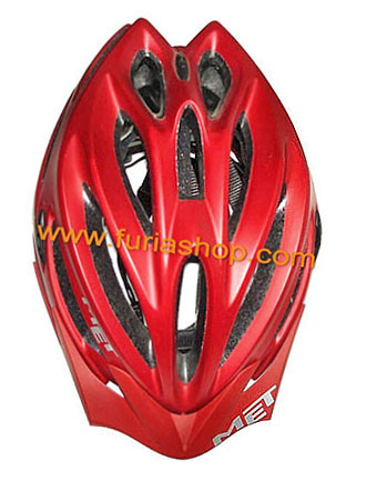 Casco para ciclismo Met Veleno D Red