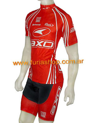 Conjunto de calza y jersey ciclismo
