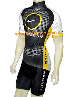 Equipo de calza y jersey para ciclismo