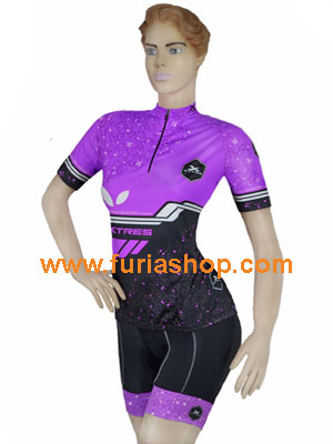 Conjunto para ciclismo mujer Xtres