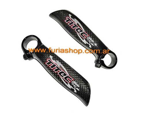 Cuernitos de carbono ergonomicos Titec