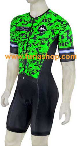 enterito con mangas para triatlon