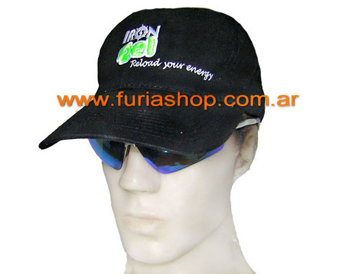 Gorra con visera plana para running 