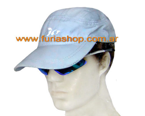 Gorra con visera plana para running 