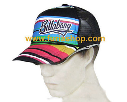 Gorra con visera plana para running 
