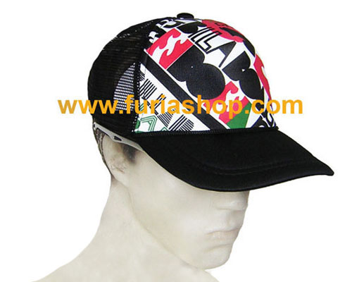 Gorra con visera plana para running 