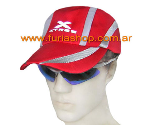 Gorra con visera plana para running 