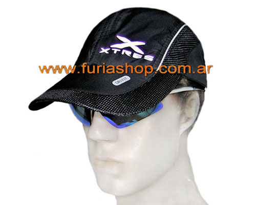 Gorra con visera plana para running 