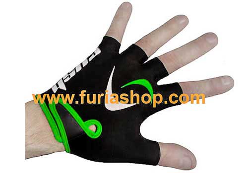 Guantes dedos cortos spinning